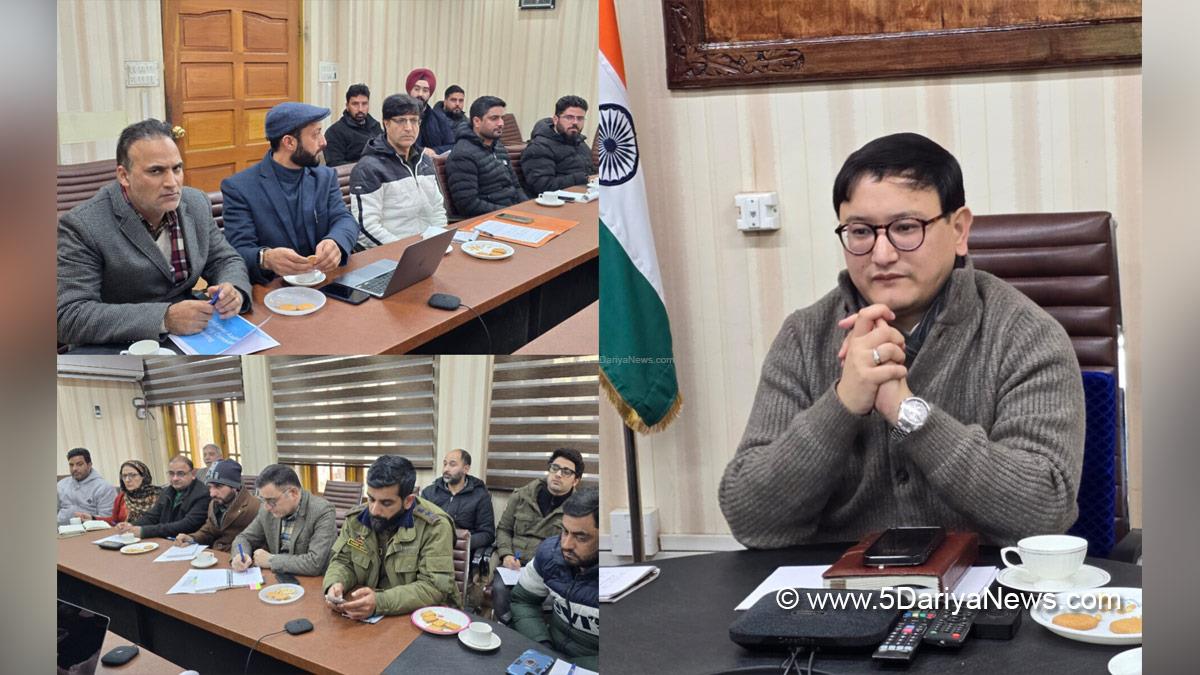 Minga Sherpa, Baramulla, DDC Baramulla, Deputy Commissioner Baramulla, Kashmir, Jammu And Kashmir, Jammu & Kashmir, District Administration Baramulla, District Level Aadhaar Monitoring Committee, DLAMC