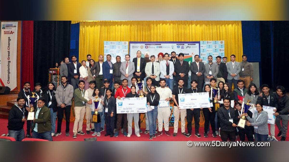 CGC Jhanjeri, Chandigarh Group Of Colleges, Satnam Singh Sandhu, Rashpal Singh Dhaliwal, Jhanjeri, CGC Jhanjeri Campus, Smart India Hackathon 2024