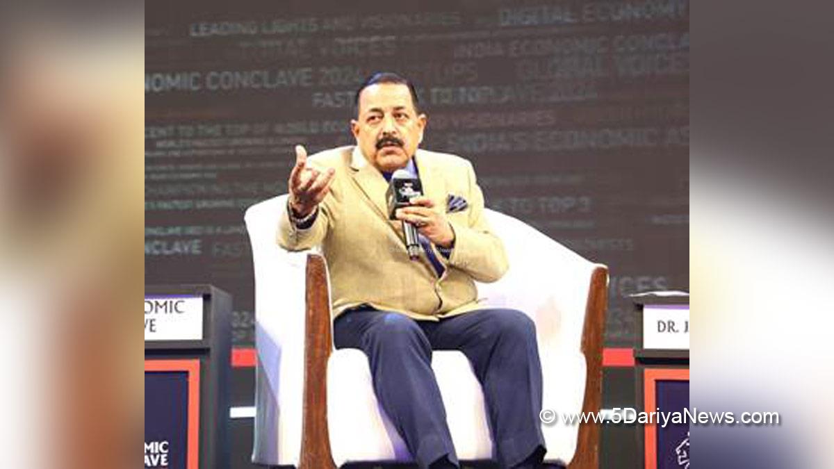 Dr Jitendra Singh, Dr. Jitendra Singh, Bharatiya Janata Party, BJP, India Economic Conclave, Bharat Mandapam, New Delhi