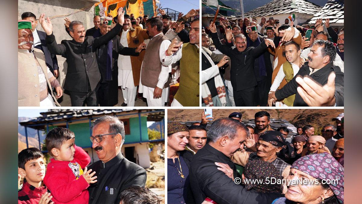 Sukhvinder Singh Sukhu, Himachal Pradesh, Himachal, Congress, Indian National Congress, Himachal Congress, Shimla, Chief Minister of Himachal Pradesh, Dr Dhani Ram Shandil, Dr. Dhani Ram Shandil