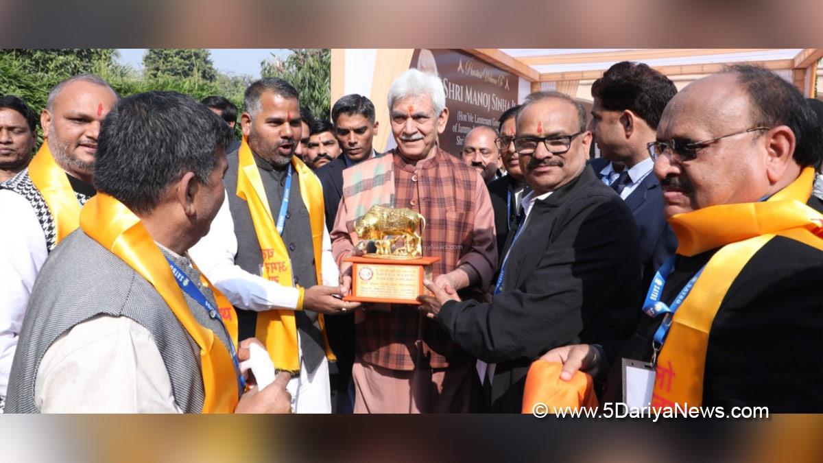Manoj Sinha, Lieutenant Governor J&K, Raj Bhavan, Jammu, Srinagar, Kashmir, Jammu And Kashmir, Jammu & Kashmir, Shri Amarnath Ji Yatra, Shri Amarnath Ji Yatra 2024
