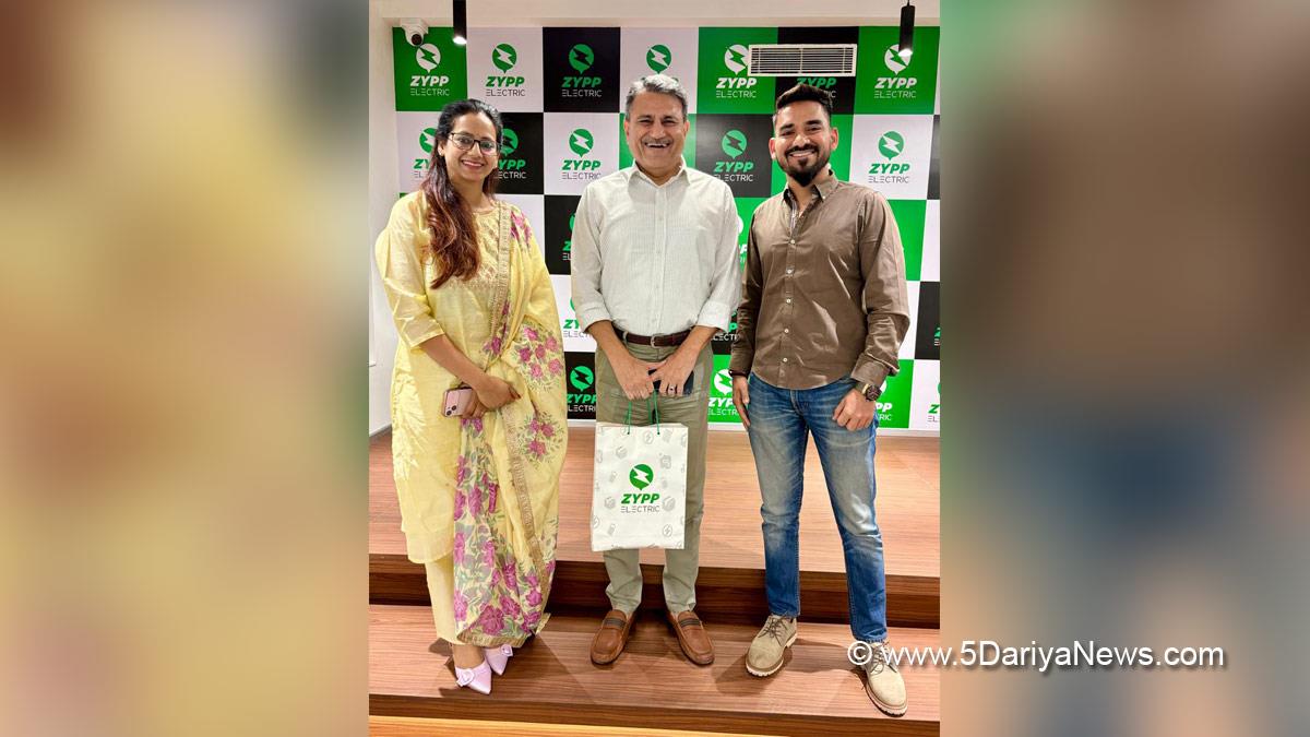 Zypp Electric,Manoj Kohli, Akash Gupta, Zypp Electric India, Gurugram, Haryana