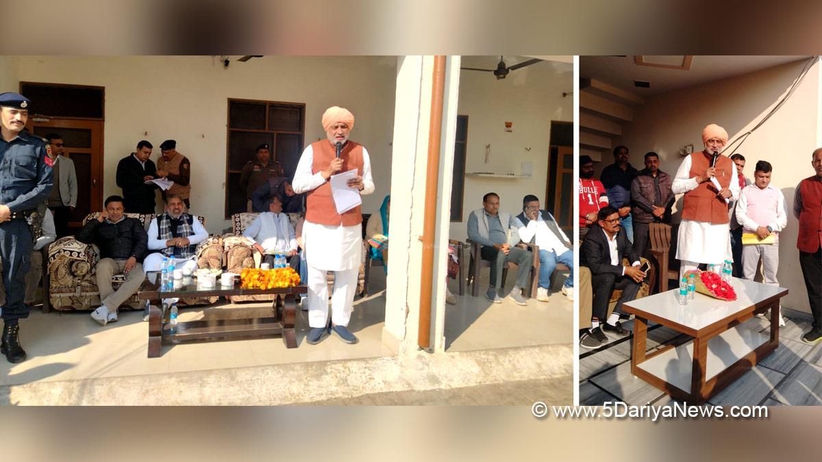 Shyam Singh Rana, Haryana, Bharatiya Janata Party, BJP, BJP Haryana, Radaur, Yamunanagar