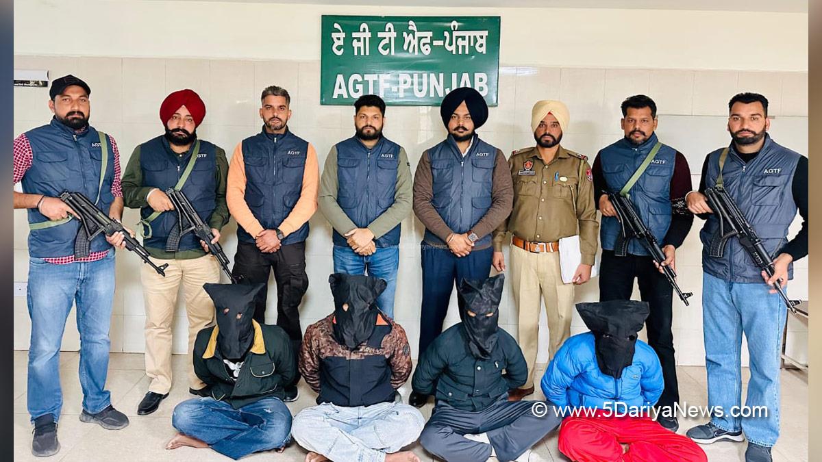Crime News Punjab, Punjab Police, Police, Crime News Kharar, Kharar,  Anti Gangster Task Force, AGTF, SAS Nagar Police