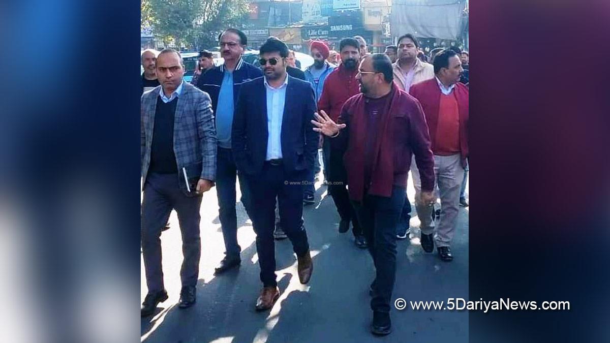 Dr. Devansh Yadav, Jammu Municipal Corporation, Jammu, Kashmir, Jammu And Kashmir, Jammu & Kashmir, Jammu Smart City Ltd, Vikram Randhawa