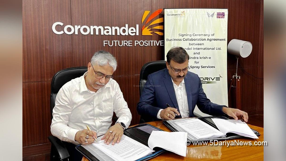 Coromandel International Limited, Mahindra Krish e, Mahindra & Mahindra Limited, Amir Alvi,Hemant Sikka, Bengaluru