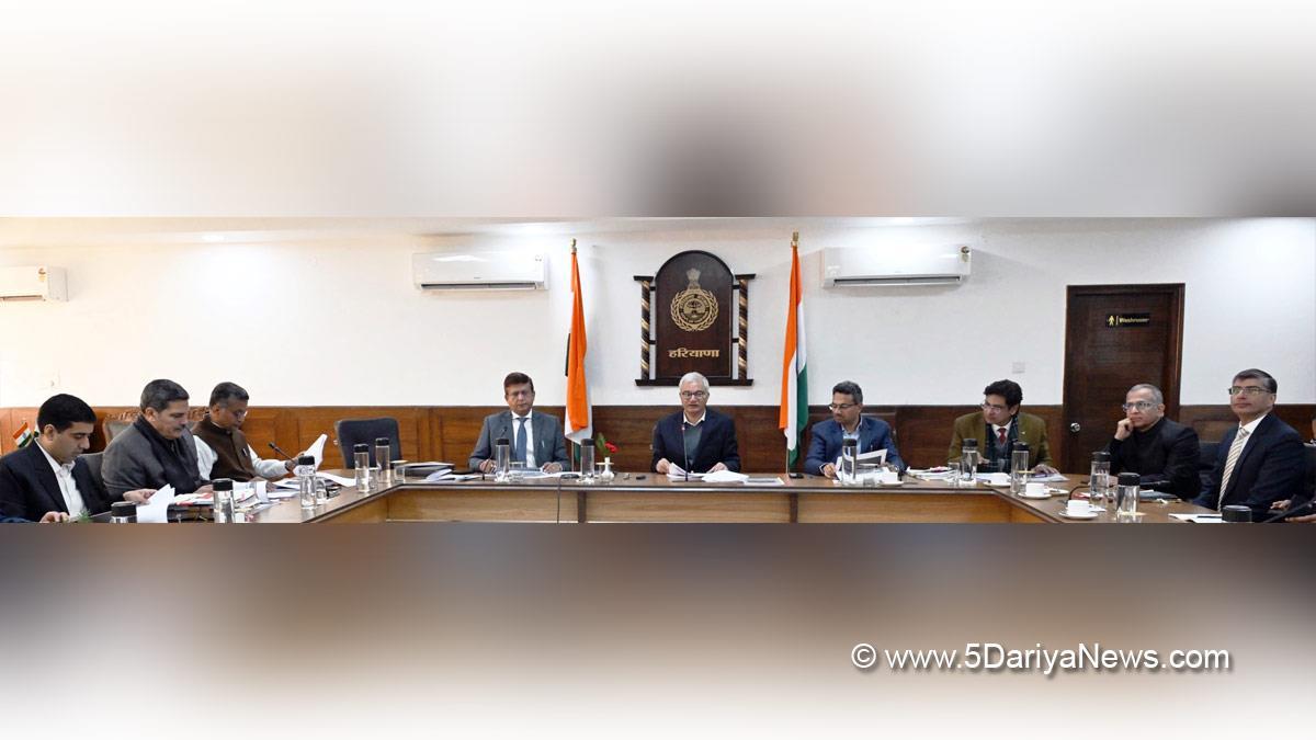 Dr. Vivek Joshi,Chief Secretary Haryana,Haryana Chief Secretary,Haryana