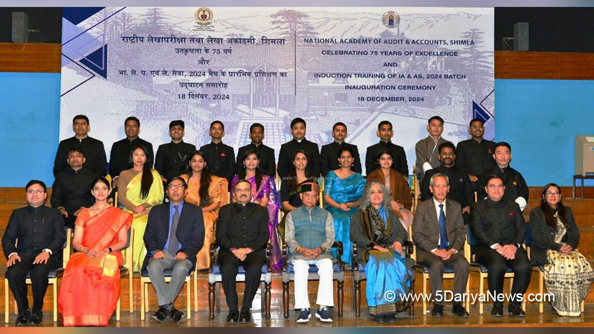 Shiv Pratap Shukla,Himachal Pradesh,Himachal,Bharatiya Janata Party,BJP,BJP Himachal,Shimla,Raj Bhawan,Indian Audit and Accounts Services,IA&AS,National Academy of Audit and Accounts