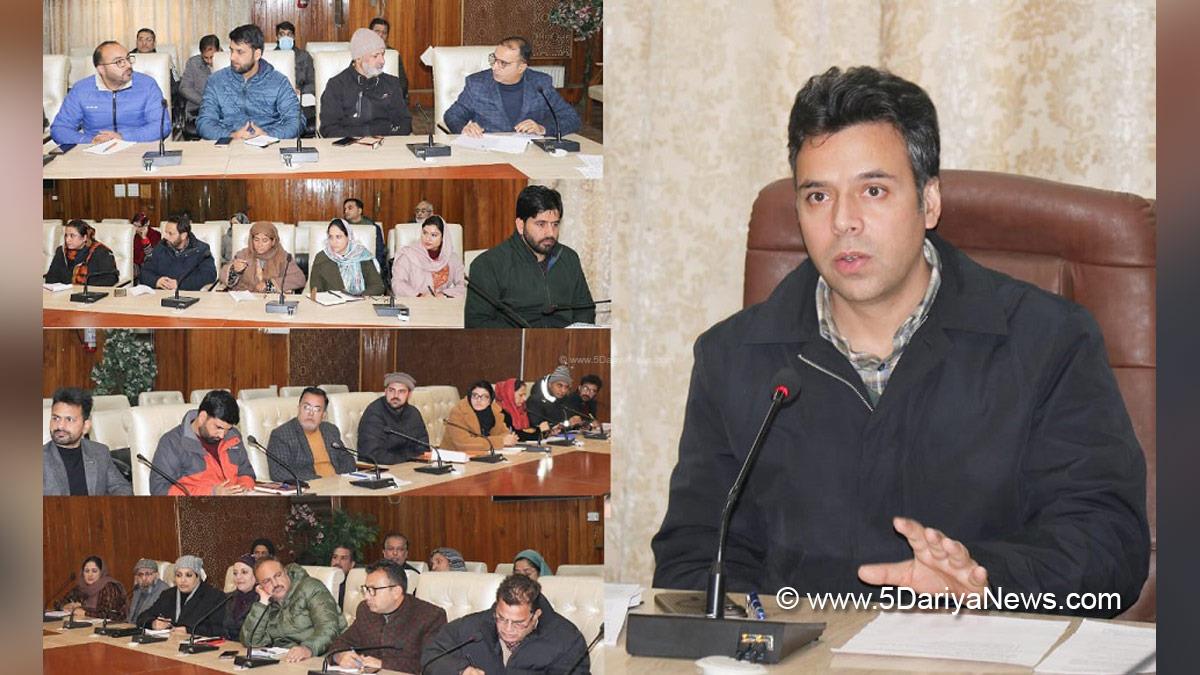 Dr. Bilal Mohi-Ud-Din Bhat, Srinagar, Deputy Commissioner Srinagar, Kashmir, Jammu And Kashmir, Jammu & Kashmir, District Administration Srinagar, Good Governance Week, Good Governance Week 2024