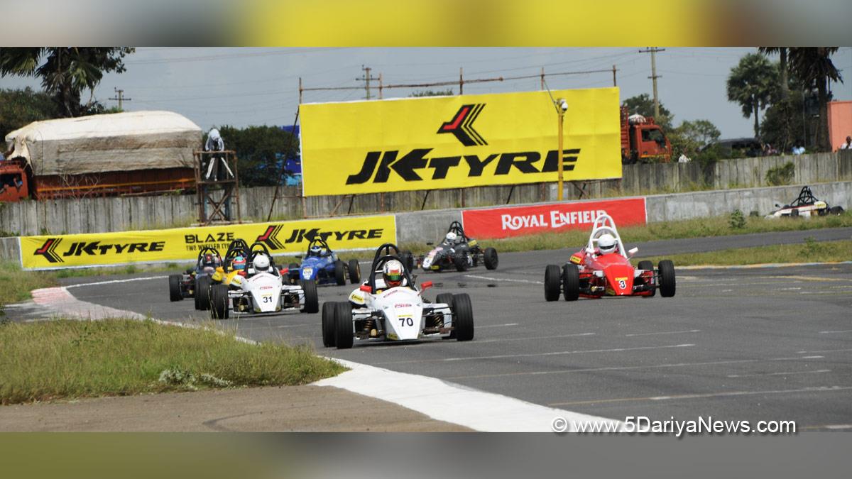 JK Tyre,  JK Tyre Novice Cup, Kari Motor, 27 JK Tyre FMSCI National Racing Championship,Bengaluru
