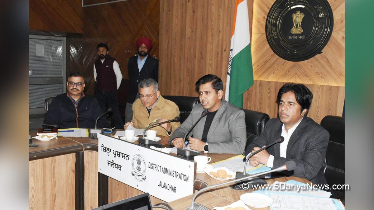 Himanshu Aggarwal, DC Jalandhar, Jalandhar, Deputy Commissioner Jalandhar