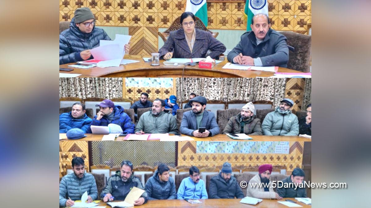 Ayushi Sudan, Kupwara, Deputy Commissioner Kupwara, Kashmir, Jammu And Kashmir, Jammu & Kashmir, District Administration Kupwara, District Disaster Management Authority, DDMA