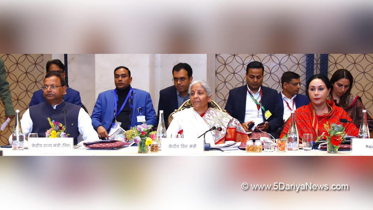 Nirmala Sitharaman, Union Minister for Finance & Corporate Affairs, BJP, Bharatiya Janata Party, Jaisalmer, Rajasthan