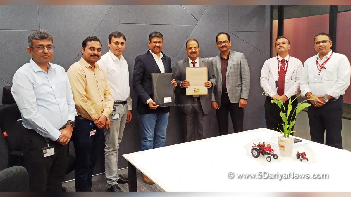 Mahindra Tractors, Punjab National Bank,PNB, Mahindra & Mahindra Ltd, Hemant Sikka, Firoz Hasnain, Bengaluru