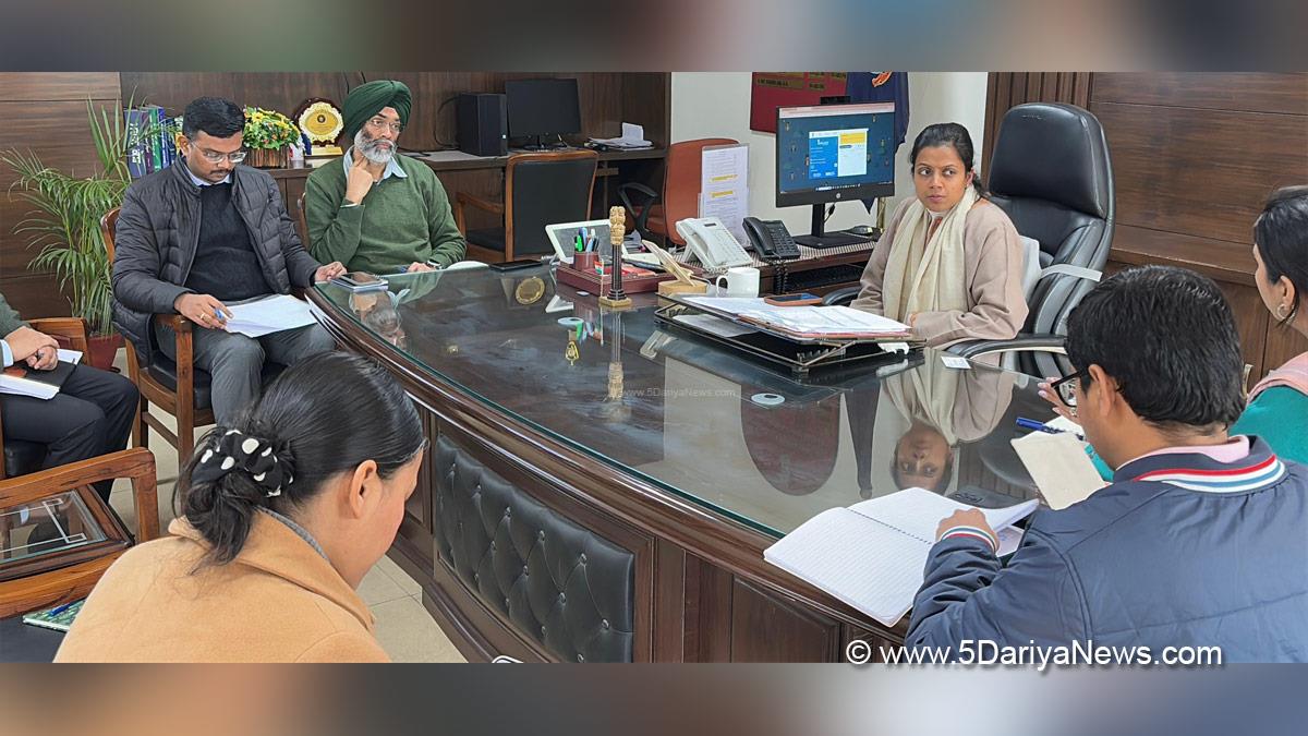 Aashika Jain, DC Mohali, Deputy Commissioner Mohali, S.A.S. Nagar, S.A.S. Nagar Mohali, Mohali, Sahibzada Ajit Singh Nagar