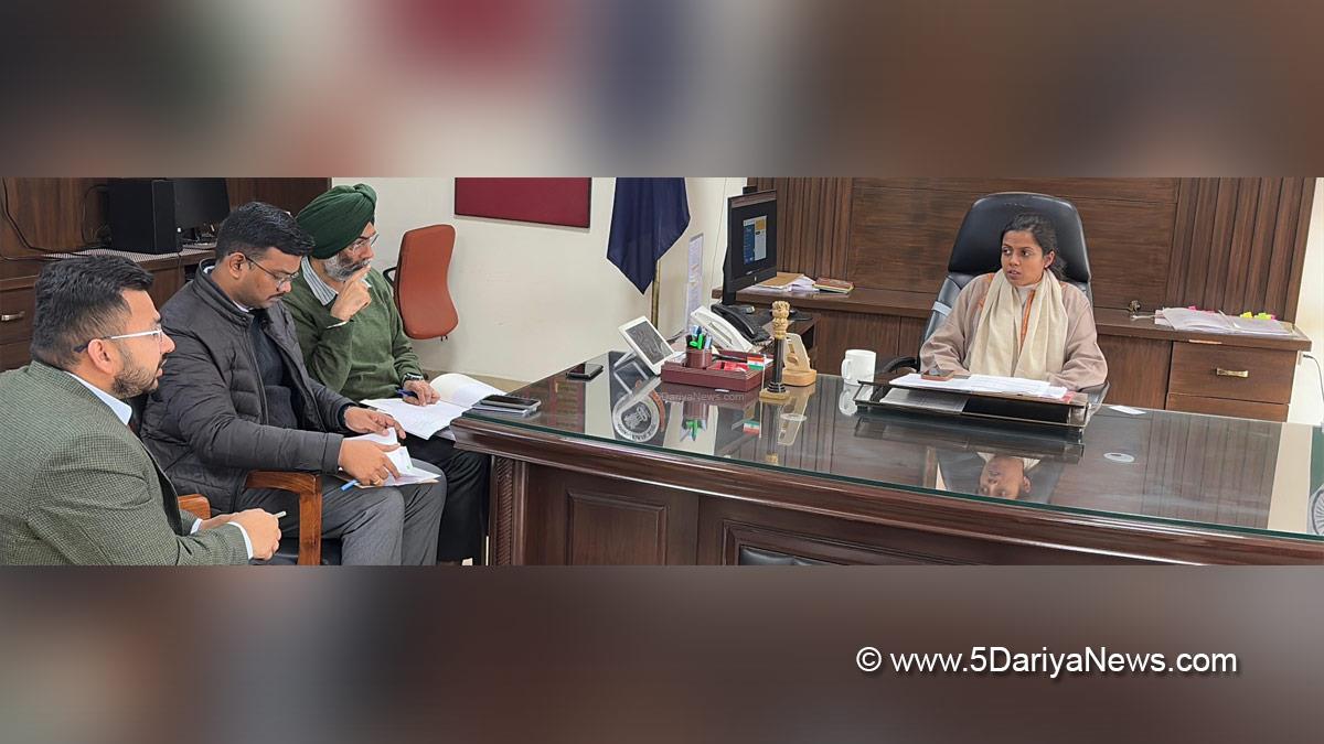 Aashika Jain, DC Mohali, Deputy Commissioner Mohali, S.A.S. Nagar, S.A.S. Nagar Mohali, Mohali, Sahibzada Ajit Singh Nagar