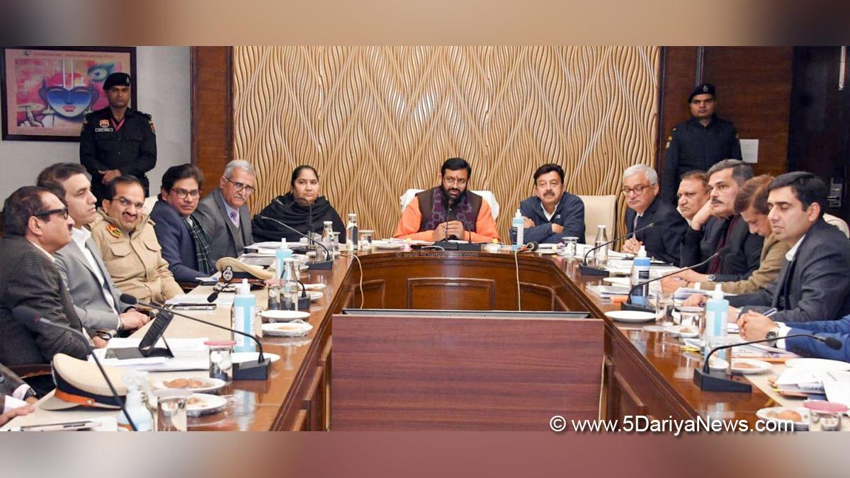 Nayab Singh Saini, Haryana, Bharatiya Janata Party, BJP, Haryana Chief Minister, Chief Minister of Haryana, BJP Haryana, Vivek Joshi, Gurugram, Rao Narbir Singh, Gurugram Metro Rail Limited, Communication-Based Train Control, Bimla Chaudhary, Chander Shekhar Khare, Gurugram Metro Rail Ltd