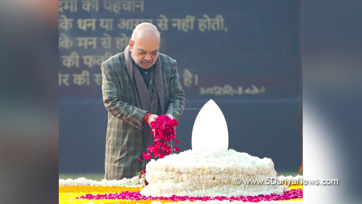 Amit Shah, Union Home Minister, BJP, Bharatiya Janata Party, Atal Bihari Vajpayee, Sadaiv Atal