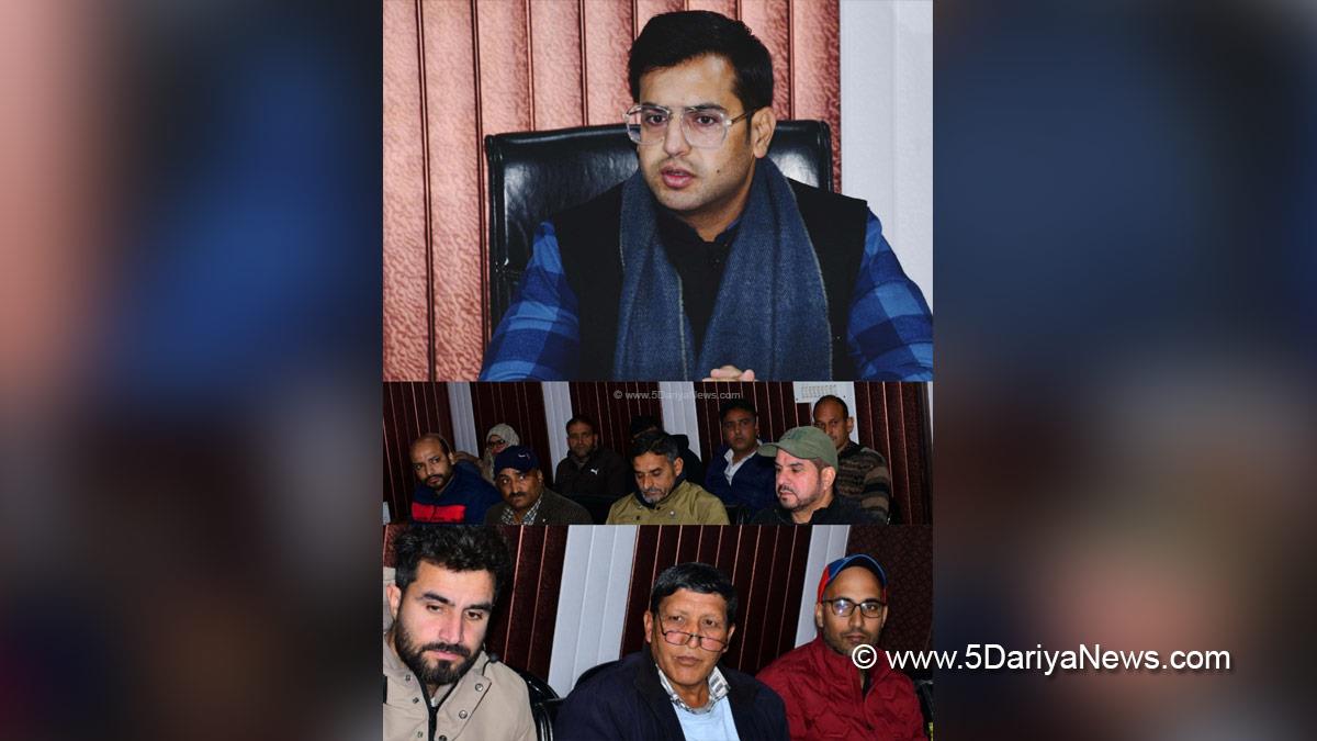 Abhishek Sharma, Rajouri, DDC Rajouri, District Development Commissioner Rajouri, Kashmir, Jammu And Kashmir, Jammu & Kashmir, District Administration Rajouri, Primary Agricultural Credit Societies, PACS