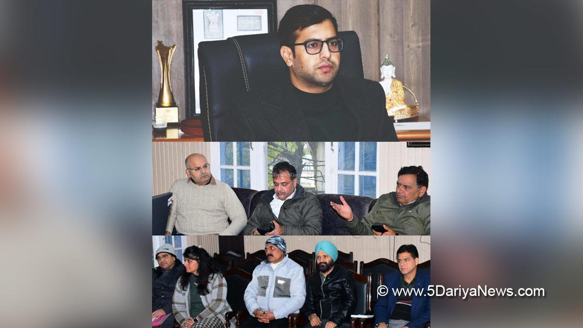Abhishek Sharma, Rajouri, DDC Rajouri, District Development Commissioner Rajouri, Kashmir, Jammu And Kashmir, Jammu & Kashmir, District Administration Rajouri