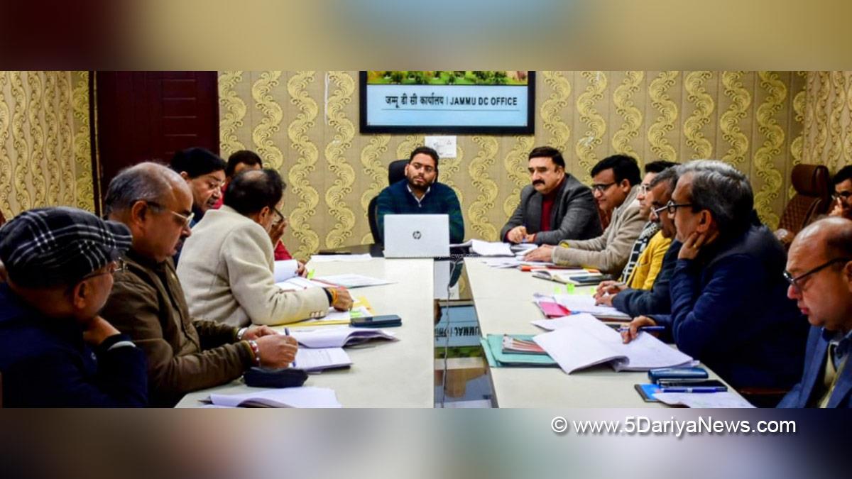 Sachin Kumar Vaishya, Jammu, Sachin Kumar Vaishay, Deputy Commissioner Jammu, Kashmir, Jammu And Kashmir, Jammu & Kashmir, District Administration Jammu