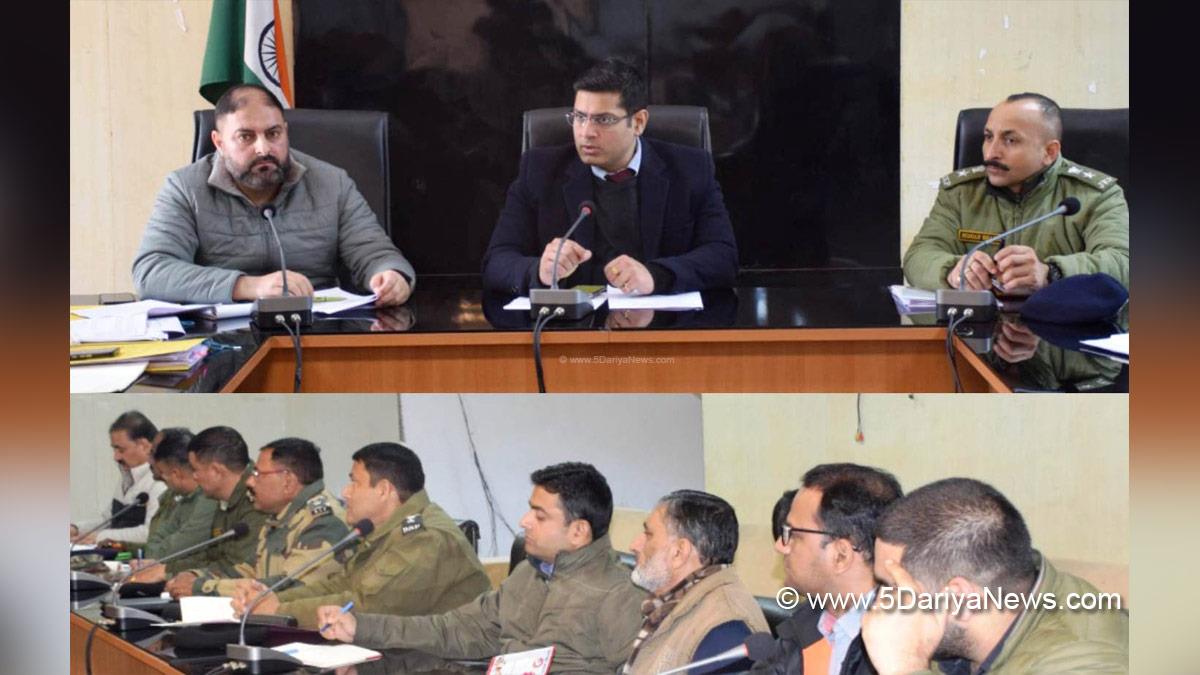 Vikas Kundal, Poonch, Deputy Commissioner Poonch, Kashmir, Jammu And Kashmir, Jammu & Kashmir, District Administration Poonch, District Level Standing Committee, DLSC