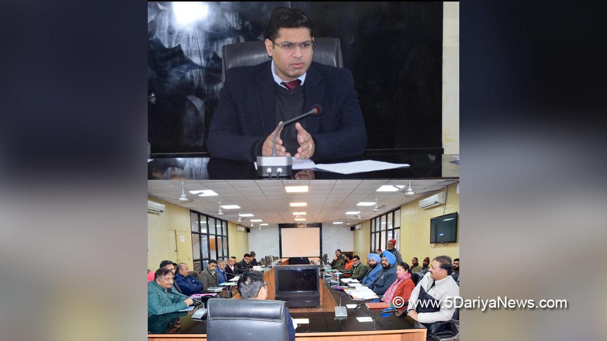 Vikas Kundal, Poonch, Deputy Commissioner Poonch, Kashmir, Jammu And Kashmir, Jammu & Kashmir, District Administration Poonch, Holistic Agricultural Development Programme, HADP