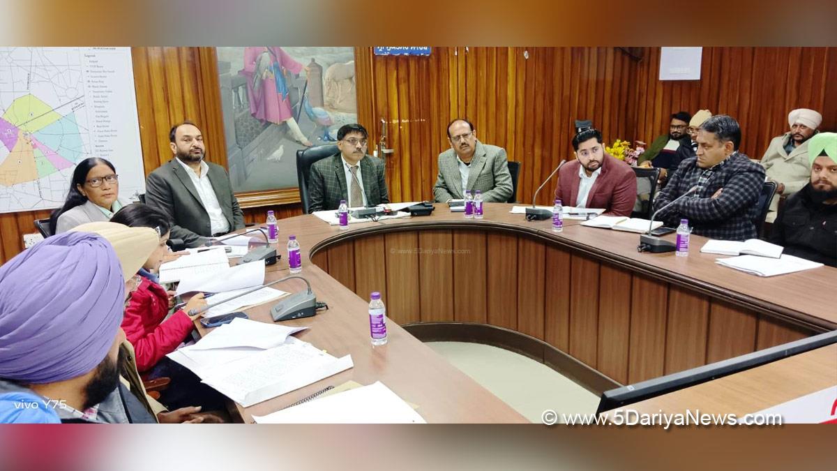 Rajesh Tripathi, DC Sri Mukatsar Sahib, Sri Mukatsar Sahib, Deputy Commissioner Sri Mukatsar Sahib, Dr. Sanjeev Kumar