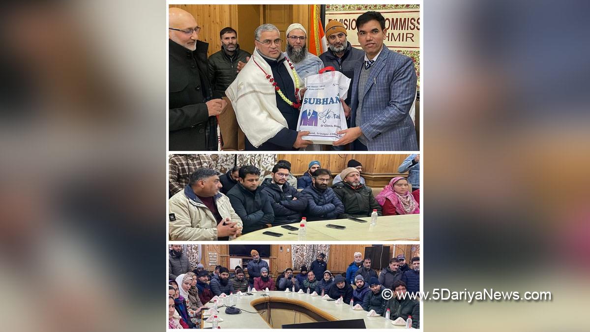Vijay Kumar Bidhuri, Commissioner Secretary Revenue, Kashmir, Jammu And Kashmir, Jammu & Kashmir