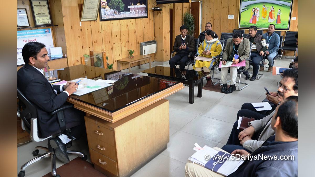 Himachal Admin, Hemraj Bairwa, Deputy Commissioner Kangra, Himachal Pradesh,DC Kangra