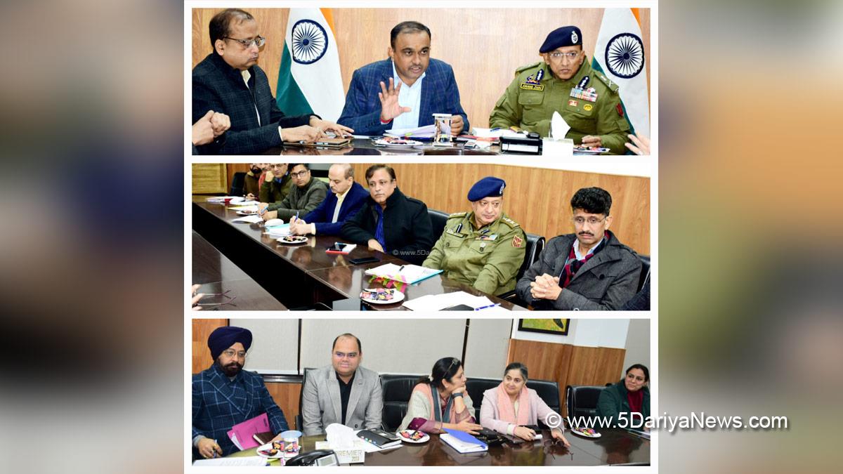 Ramesh Kumar, Jammu, DDC Jammu, Divisional Commissioner Jammu, Kashmir, Jammu And Kashmir, Jammu & Kashmir, District Administration Jammu, Anand Jain, ADGP Jammu, Republic Day, Republic Day 2025