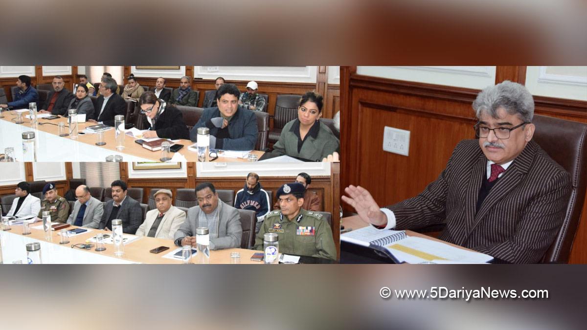 Atal Dulloo, Kashmir, Jammu And Kashmir, Jammu & Kashmir, Chief Secretary Kashmir, Khelo India Winter Games