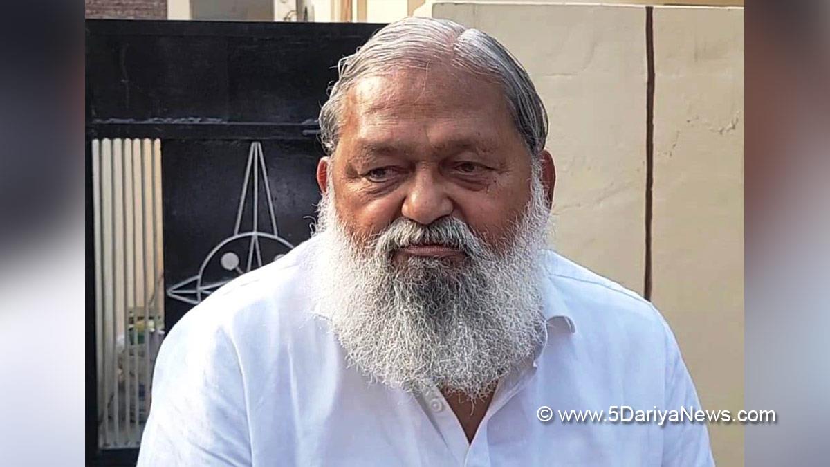 Anil Vij, Haryana, Ambala, Bharatiya Janata Party, BJP, BJP Haryana