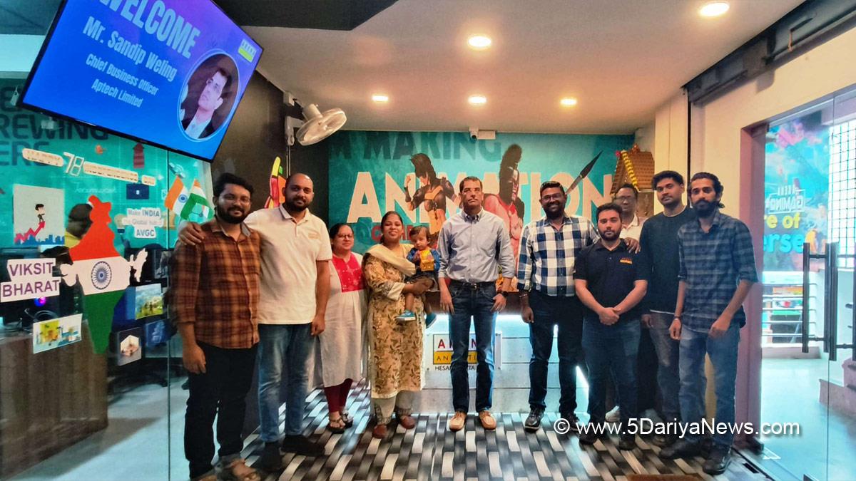 Arena Animation, Sandip Weling,Global Retail Business, Aptech Limited, Bengaluru