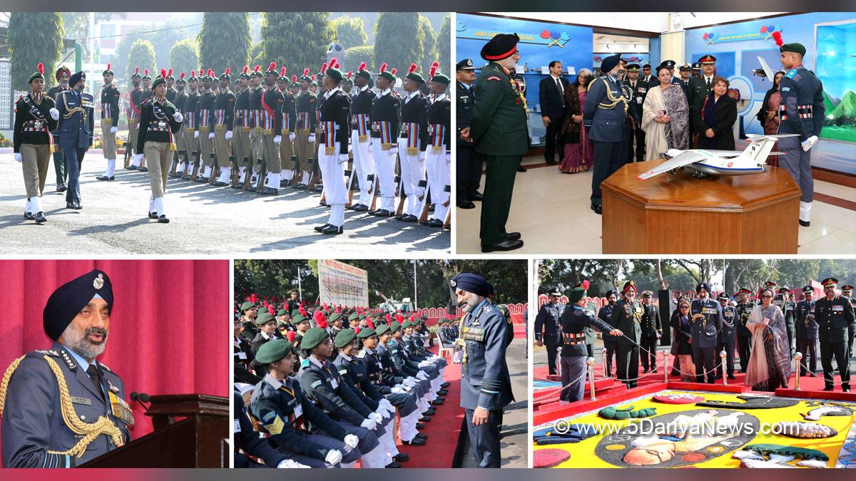 Military, Air Chief Marshal AP Singh, Chief of the Air Staff, CAS, National Cadet Corps, NCC, Republic Day, Republic Day 2025, Republic Day Camp, Republic Day Camp 2025