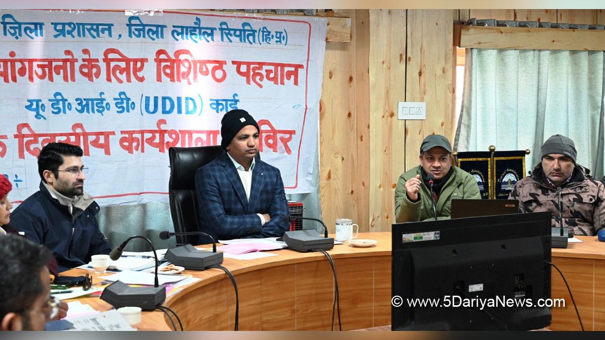 Rahul Kumar,DC Lahaul & Spiti,Deputy Commissioner DC Lahaul & Spiti,Himachal Pradesh