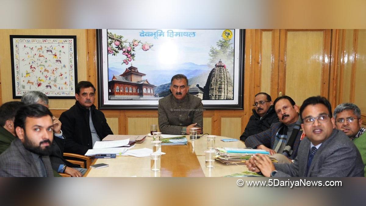 Sukhvinder Singh Sukhu, Himachal Pradesh, Himachal, Congress, Indian National Congress, Himachal Congress, Shimla, Chief Minister of Himachal Pradesh, Himachal Pradesh State Electricity Board Limited, HPSEBL, Sanjay Awasthi