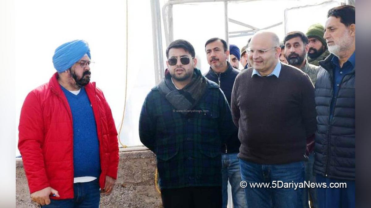Abhishek Sharma, Rajouri, DDC Rajouri, District Development Commissioner Rajouri, Kashmir, Jammu And Kashmir, Jammu & Kashmir, District Administration Rajouri, Holistic Agriculture Development Program, HADP