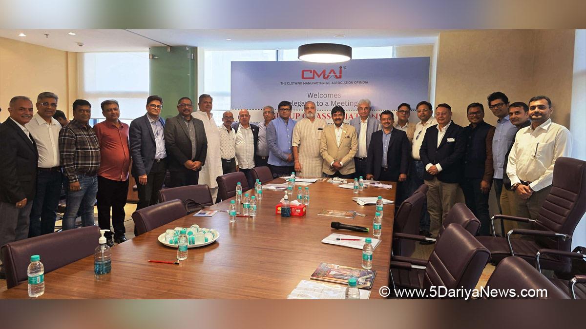 Santosh Katariya, Clothing Manufacturers Association of India,CMAI,One Industry, One Voice, Group of Ministers,GoM,Mumbai