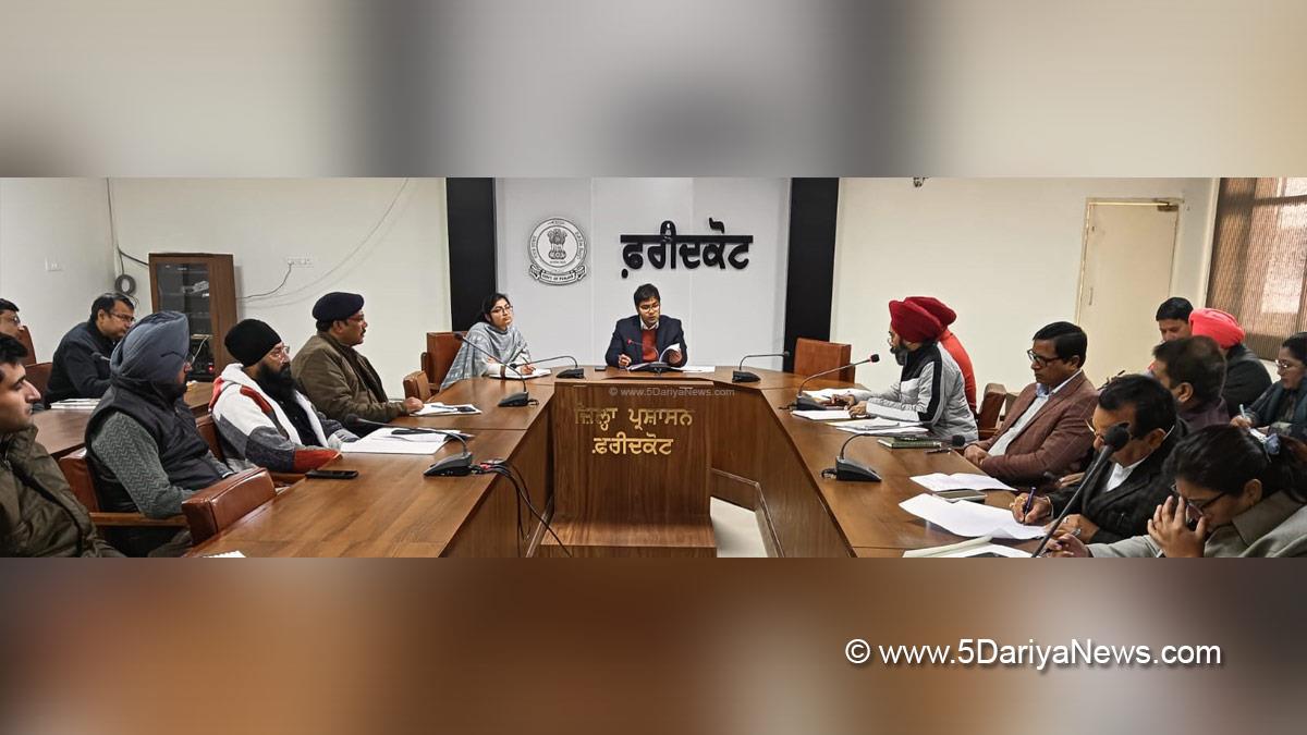 Vineet Kumar, DC Faridkot, Deputy Commissioner Faridkot, Faridkot