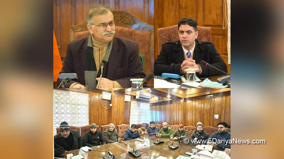 Manzoor Ahmad Qadri, Bandipora, Deputy Commissioner Bandipora, Kashmir, Jammu And Kashmir, Jammu & Kashmir, District Administration Bandipora, Swachh Bharat Mission, SBM, Annual Implementation Plan, AIP
