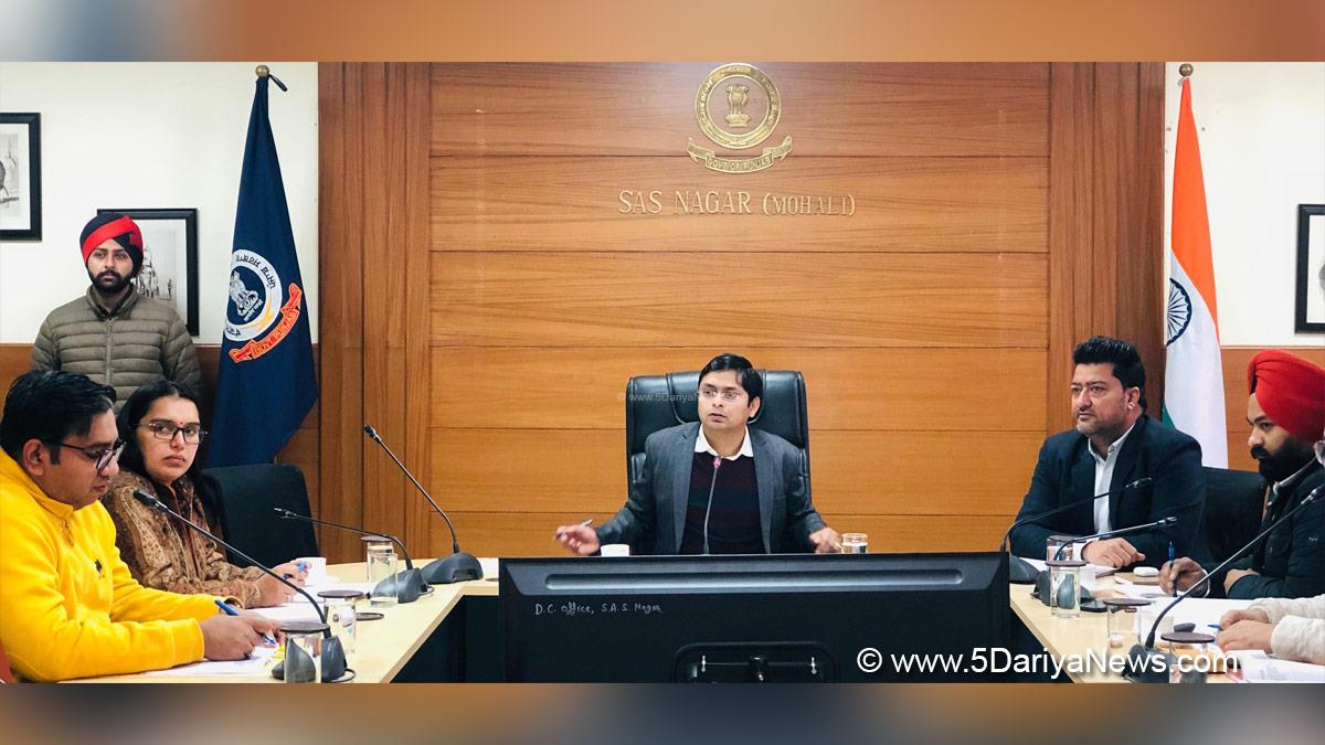 Additional Deputy Commissioner, ADC, Viraj S. Tidke, Punjab Admin, SAS Nagar, Mohali