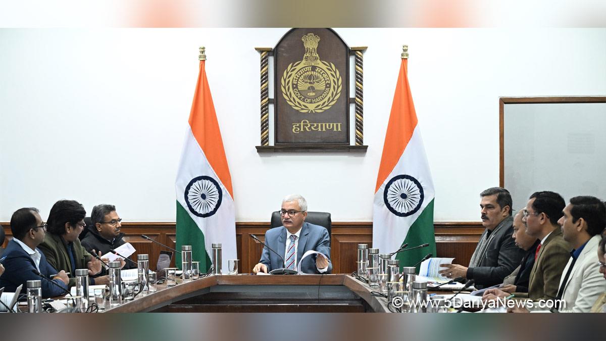 Dr. Vivek Joshi,Chief Secretary Haryana,Haryana Chief Secretary,Haryana