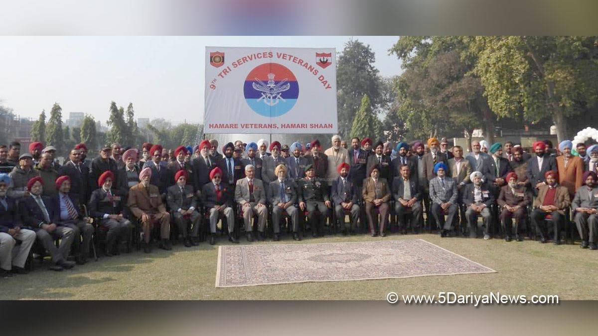 Military, Vajra Corps, TRI Services Veterans Day, Lieutenant General Ajay Chandpuria, Army Day, Vajra War Memorial,Jalandhar  