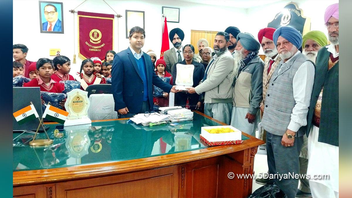 Vineet Kumar, DC Faridkot, Deputy Commissioner Faridkot, Faridkot 