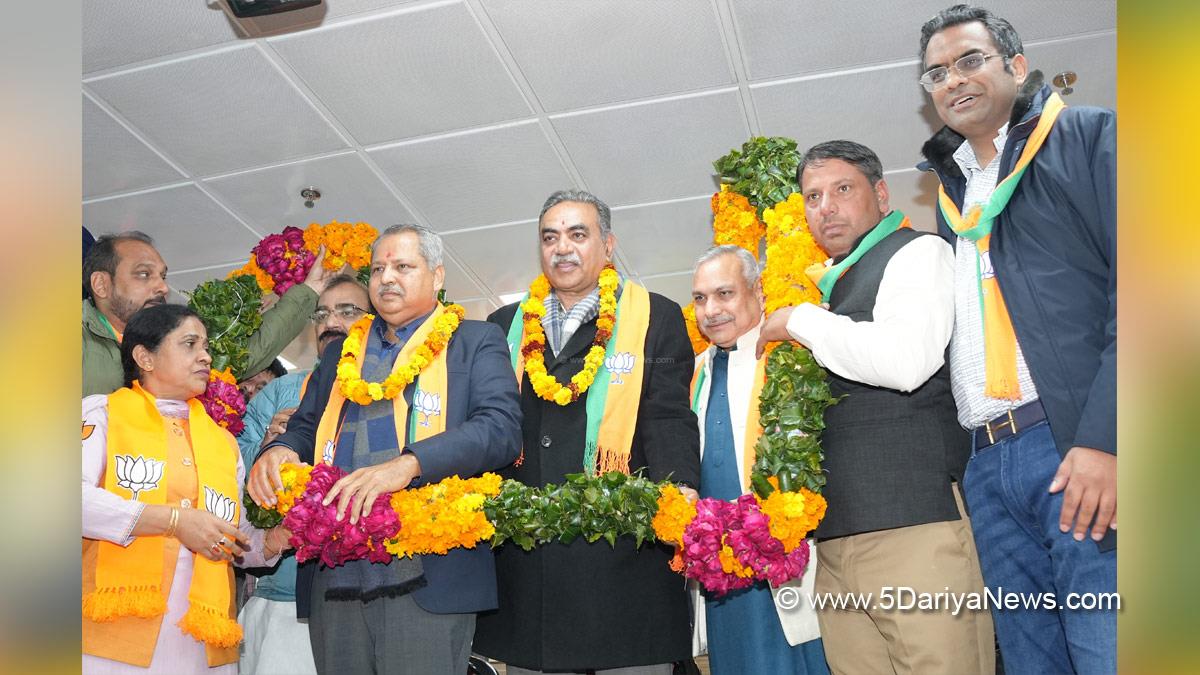  Jatinder Pal Malhotra, Jitender Pal Malhotra, BJP Chandigarh, Bharatiya Janata Party, BJP, Sanjay Tondon