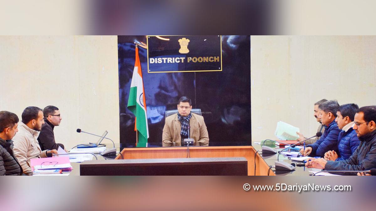 Vikas Kundal, Poonch, Deputy Commissioner Poonch, Kashmir, Jammu And Kashmir, Jammu & Kashmir, District Administration Poonch, District Level Committee, DLC, Change of Land Use, CLU