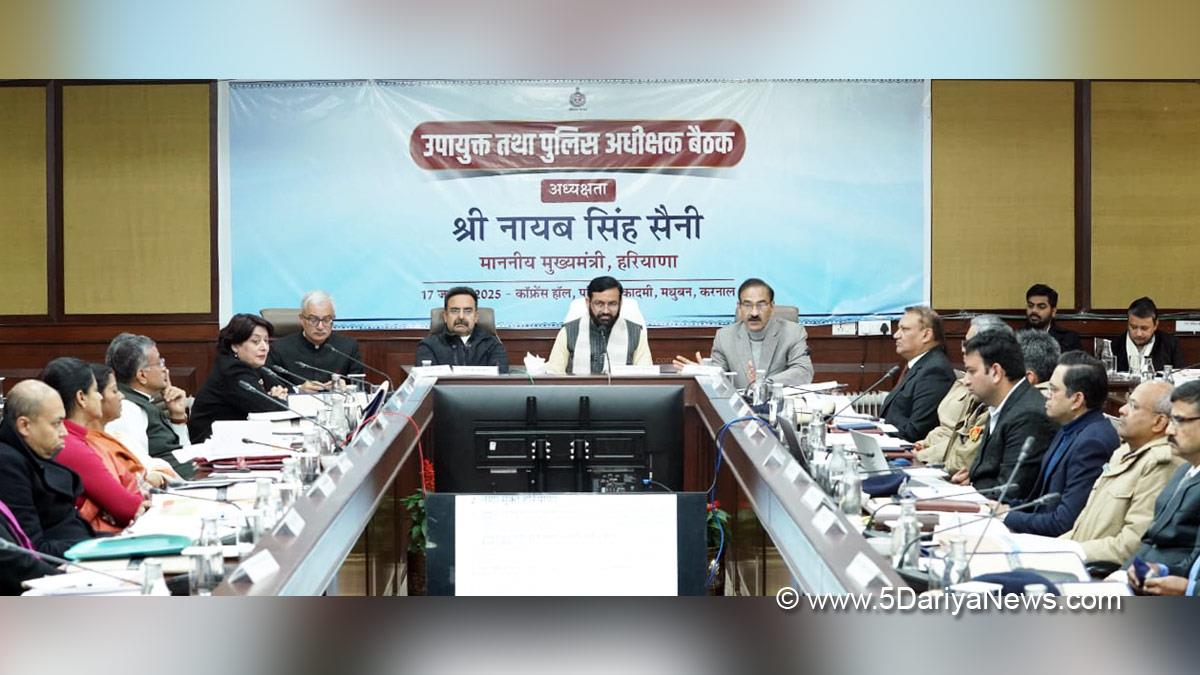 Nayab Singh Saini,Haryana,Bharatiya Janata Party,BJP,Haryana Chief Minister,Chief Minister of Haryana,BJP Haryana,Harvinder Kalyan,Dr. Vivek Joshi,Chief Secretary Haryana  
