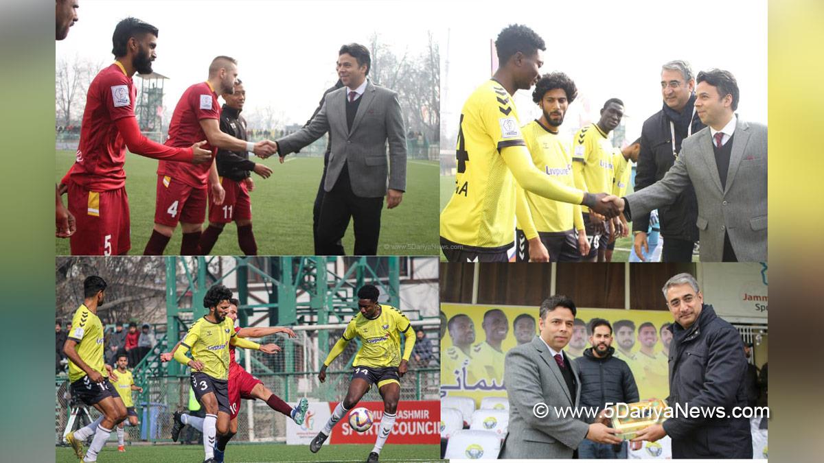 Dr. Bilal Mohi-Ud-Din Bhat, Srinagar, Deputy Commissioner Srinagar, Kashmir, Jammu And Kashmir, Jammu & Kashmir, District Administration Srinagar, Real Kashmir Football Club, RKFC, Sporting Club Bangalore