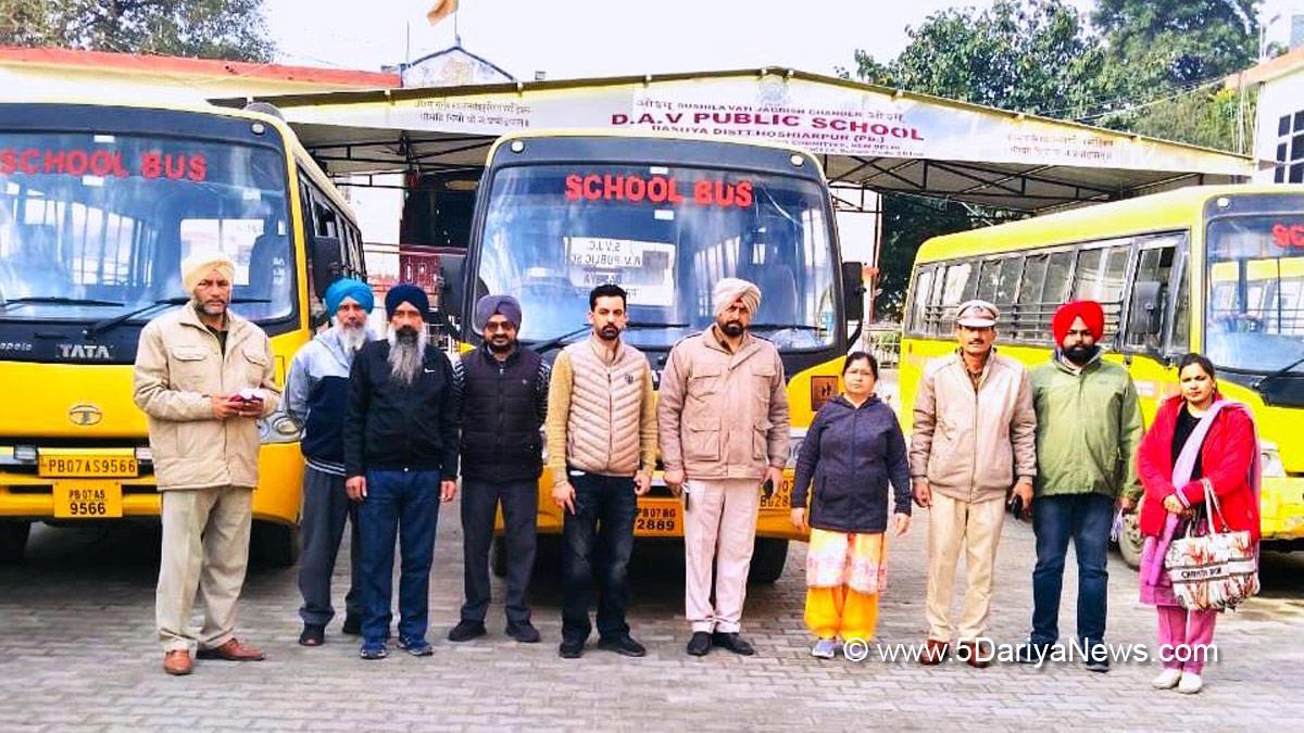 Safe School Vahan Policy, School, School Bus, Transport, School Buses, Safe School Transport Policy, Hoshiarpur
